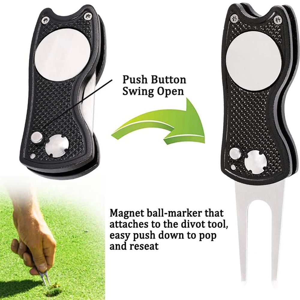 Полотенце для гольфа GLOOF из микрофибры с вафельным узором щетка очистки пазов