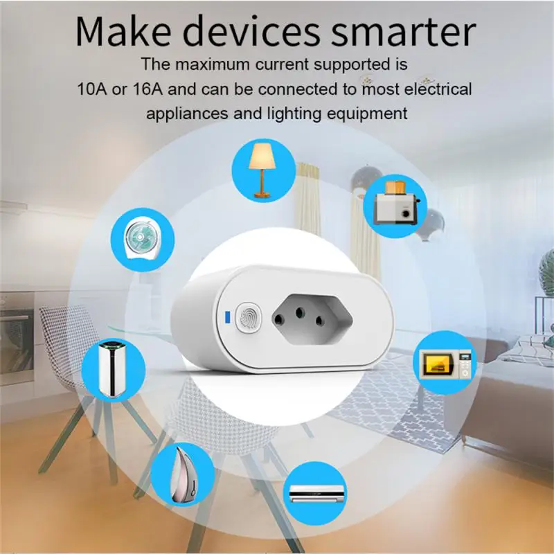 

Смарт-розетка с поддержкой Wi-Fi, 16 А