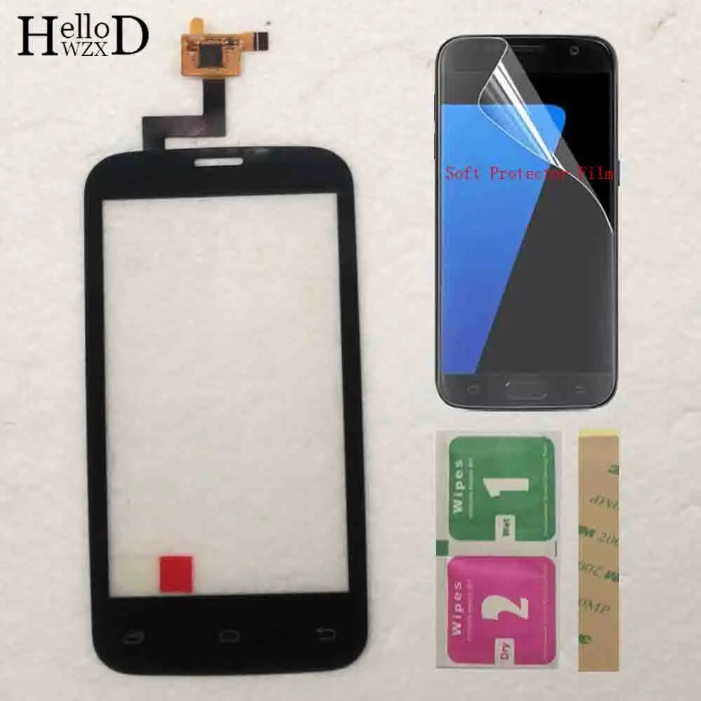 

Mobile Touch Screen For teXet TM-4272 X-basic 2 TM 4272 Touch Screen Digitizer Panel Front Glass Panel + Protector Film