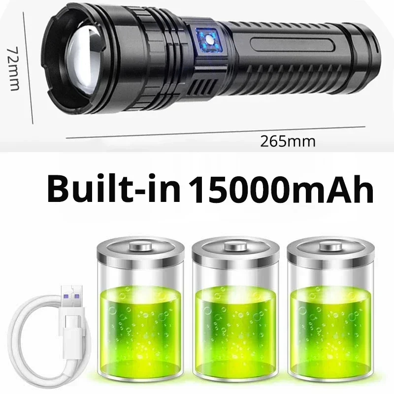 

Ultra Bright LED Фонарик 100000 Люмен