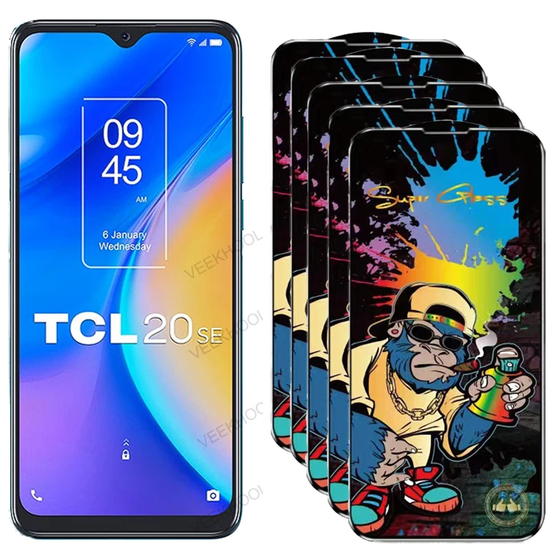 

3/5 Pcs Super Glass for TCL 20 SE 20L Plus 20S 10L L10 Pro 5G Anti Explosion Tempered Glass Screen Protector Film for TCL