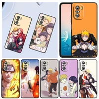 fashion love naruto anime for xiaomi redmi k40 gaming k30 9i 9t 9a 9c 9 8a 8 go s2 6 6a 5a 5 pro prime black capa phone case