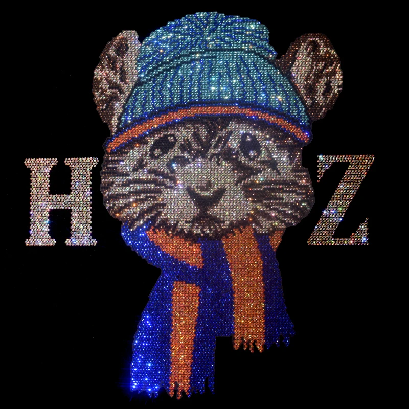 Sina Wave Netflix крысиный наконечник для рисования горячее тиснение Стразы ювелирные