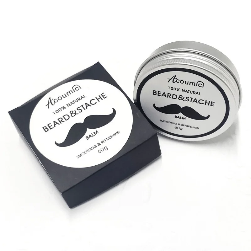 

60g Beard Cream for Men Extract Men Beard Shaving Handmade Soap Cream Foaming Lather for Razor Barber Salon Face Cleaning Tool