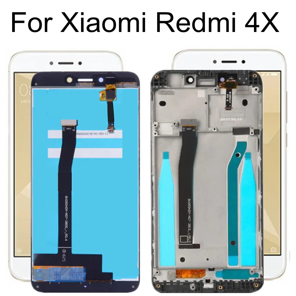 

5.0 For Xiaomi Redmi 4X LCD Display Touch Screen Digitizer Assembly Replacement