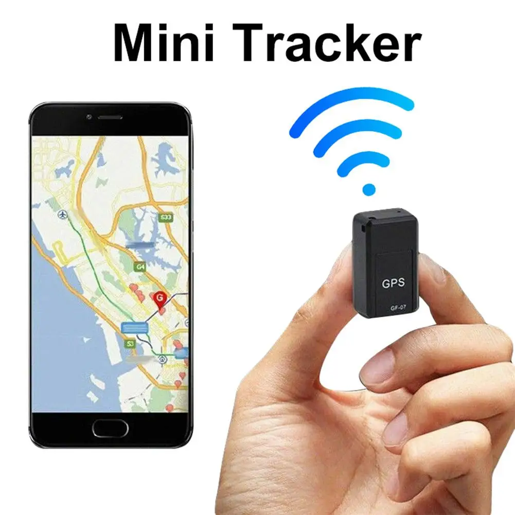 1PC GPS Locator Small and Strong Magnetic Car Child Anti Theft Loss Booking Vehicle Tracking Instrument Car Tracking God GF07