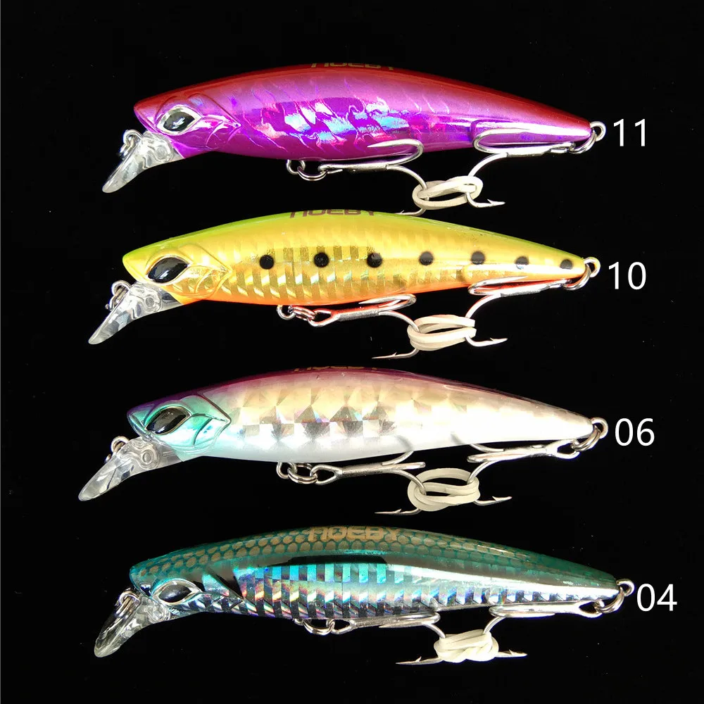 

Noeby 4PCS Fishing Lure 90mm 21g Sinking Minnow 0.5-2m Artificial Hard Baits 9496 Wobblers Stickbait Saltwater Fishing Tackle