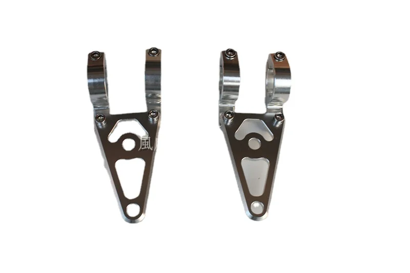 

For 26 27 30 45 mm Fork Motorcycle Headlight Mount Bracket Head Lamp Turn Signal Clamp Holder Front