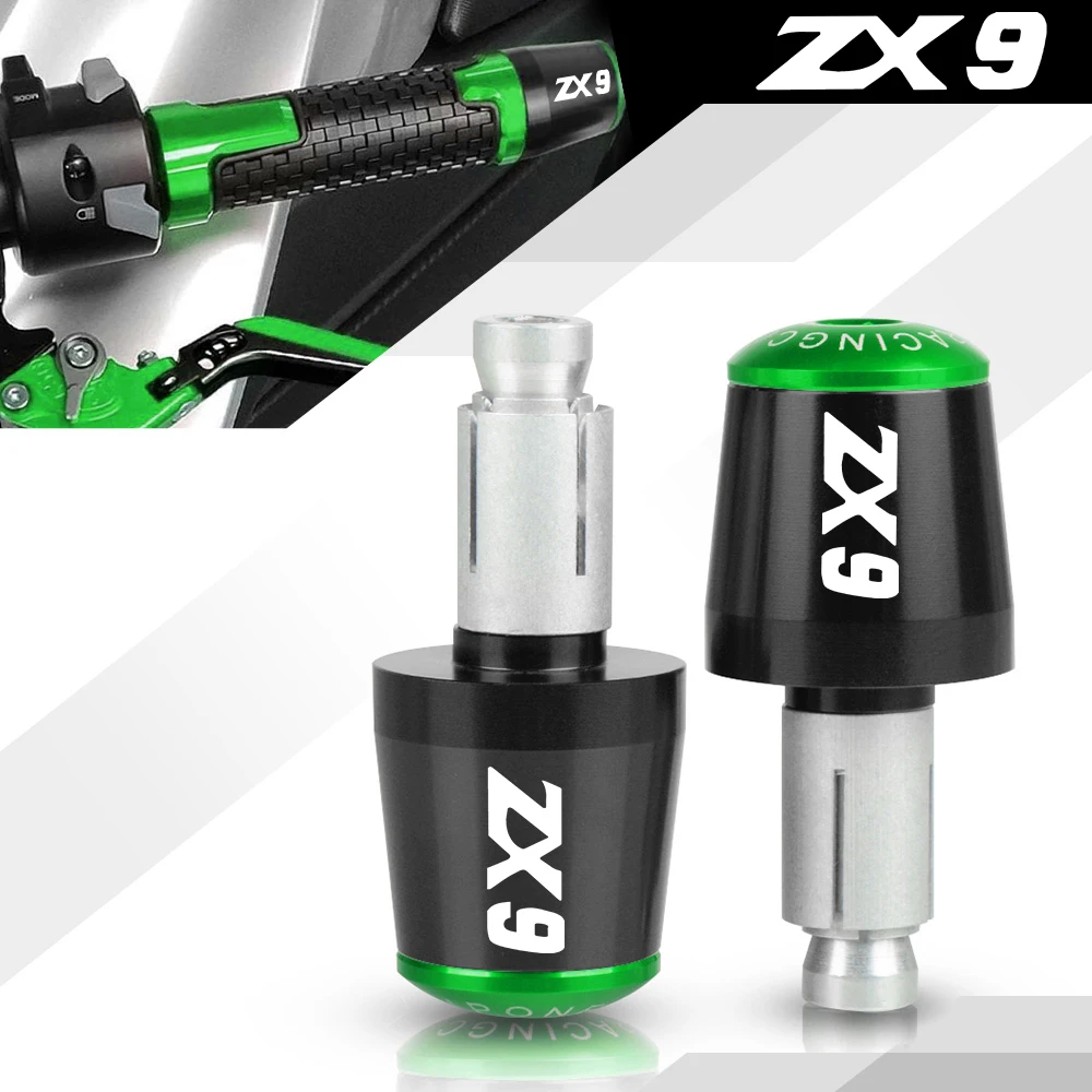 

Алюминиевые наконечники руля CNC для KAWASAKI ZX9 ZX 9 1994 1995 1996 аксессуары для мотоциклов ручки ручные колпачки