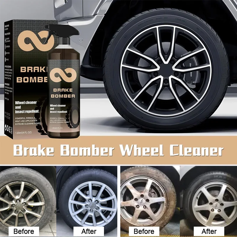 120 мл тормозной бомбардировщик автомобильная ступица очиститель шин эффективный