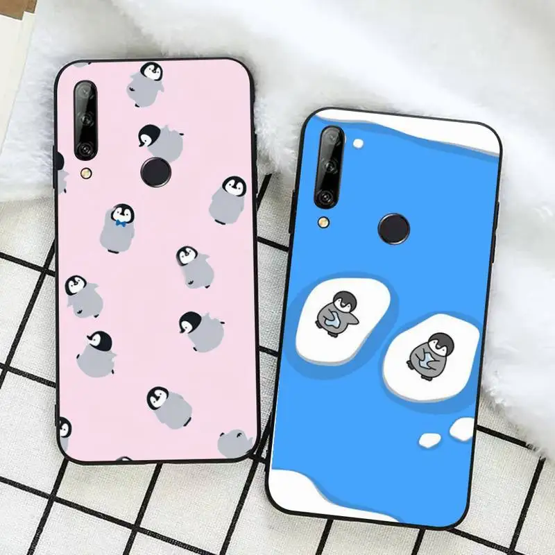 

Cute Lovely Penguin Phone Case for Huawei Honor 10 i 8X C 5A 20 9 10 30 lite pro Voew 10 20 V30