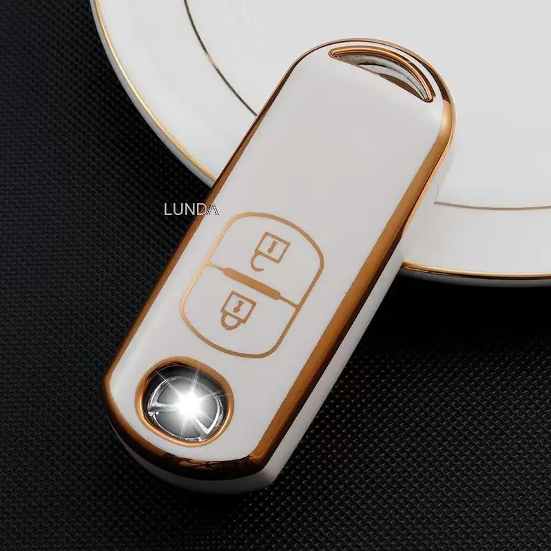 

TPU Car Remote Key Case Cover Shell For Mazda 2 3 6 Atenza Axela Demio CX-5 CX5 CX-3 CX7 CX8 CX-9 key Shell Car Accessories
