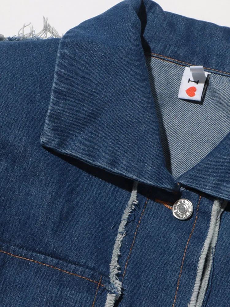 ZMEENNA Burr однобортный отложной воротник в стиле пэчворк однотонные женские