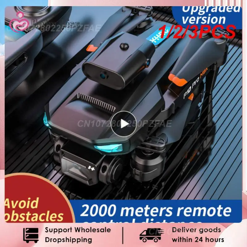 

1/2/3 шт. Новинка P7 мини дроны 4k камера Дрон FPV обход препятствий Профессиональный Квадрокоптер RC вертолет Дрон детская игрушка
