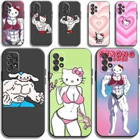 hello kitty cute phone cases for samsung galaxy a21s a31 a72 a52 a71 a51 5g a42 5g a20 a21 a22 4g a22 5g a20 a32 5g a11