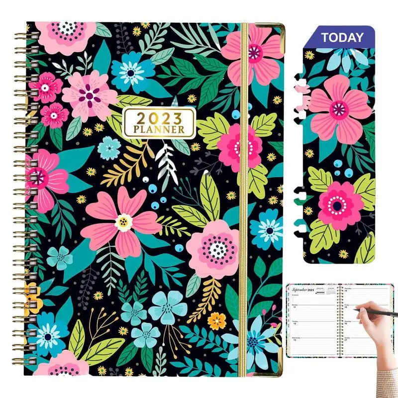 

Datebook Planner Portable Agenda Planner 2023 A5 Notebook With Inspirational Quotes Exquisite January December 2023 English