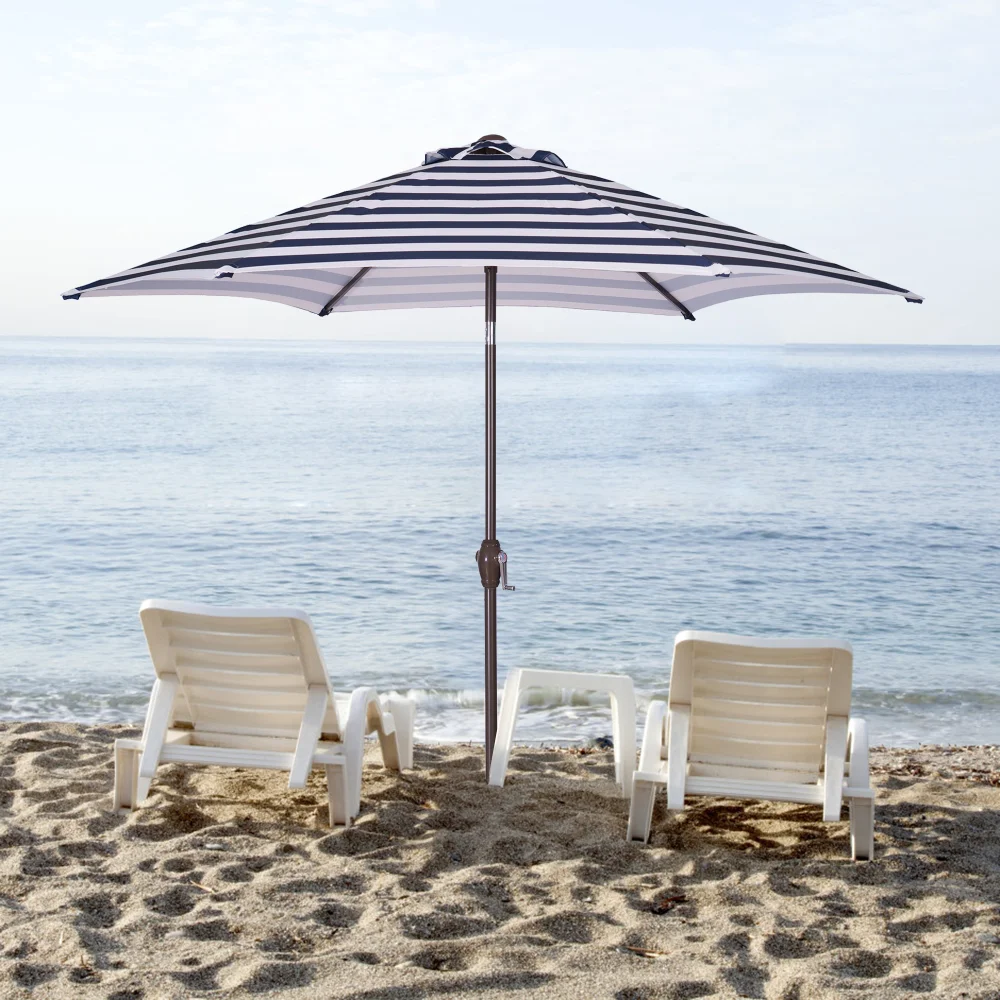 

Зонт Пляжный Телескопический с УФ-защитой, 8,6 футов