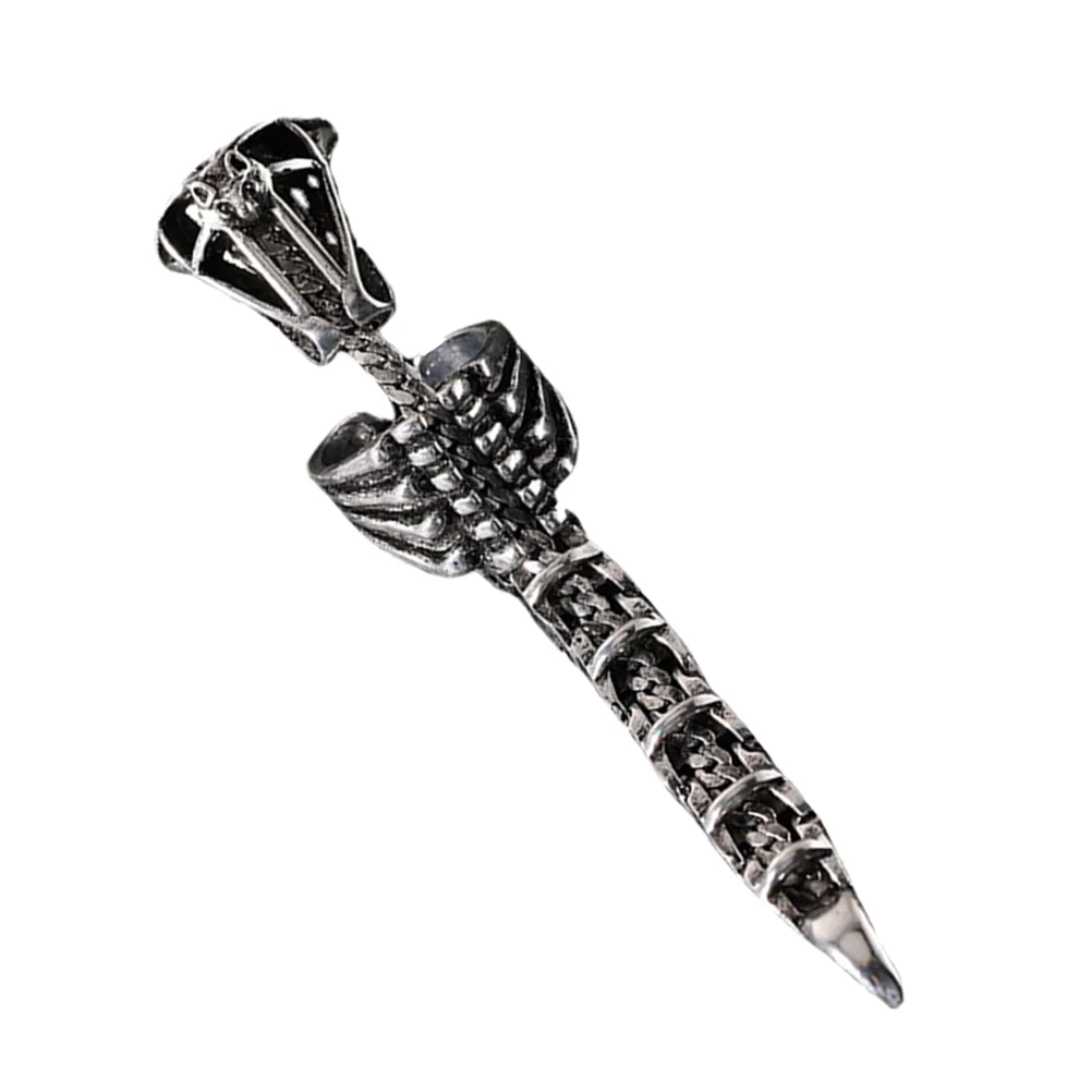 

Movable Scorpion Ring Knuckle Joint Finger Hinged Activity Full Women Armor Gothic Open Rings Diamond