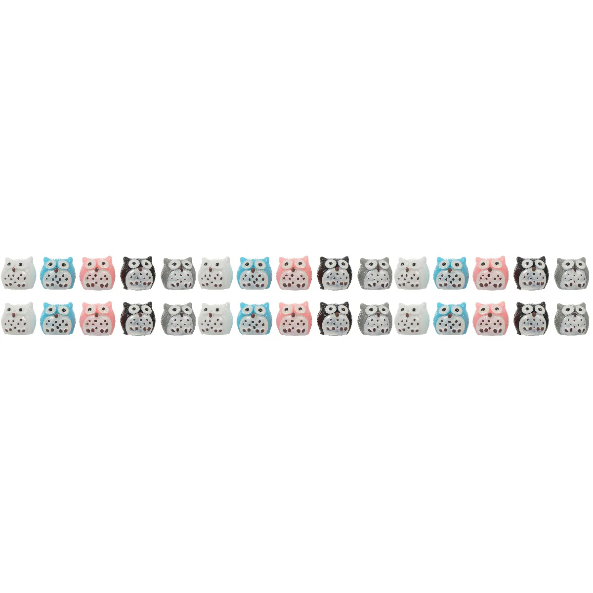 

30 Landscape Decorations Resin Owls Simulation Adornments