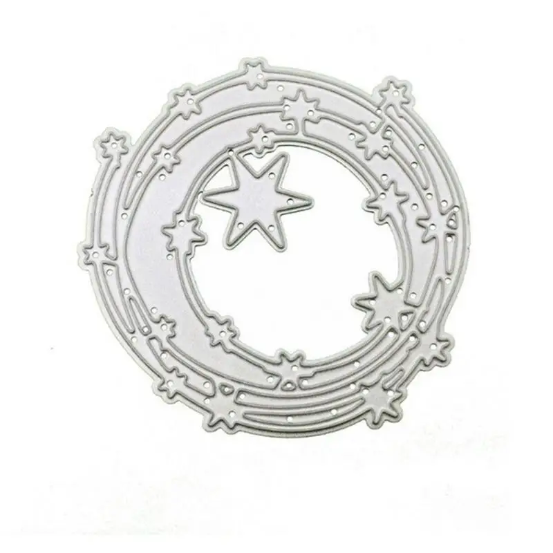 

1pcs Circle Star Vine Metal Cutting Dies Stencils For DIY Scrapbooking Photo Album Decorative Embossing DIY Paper Card O3L0