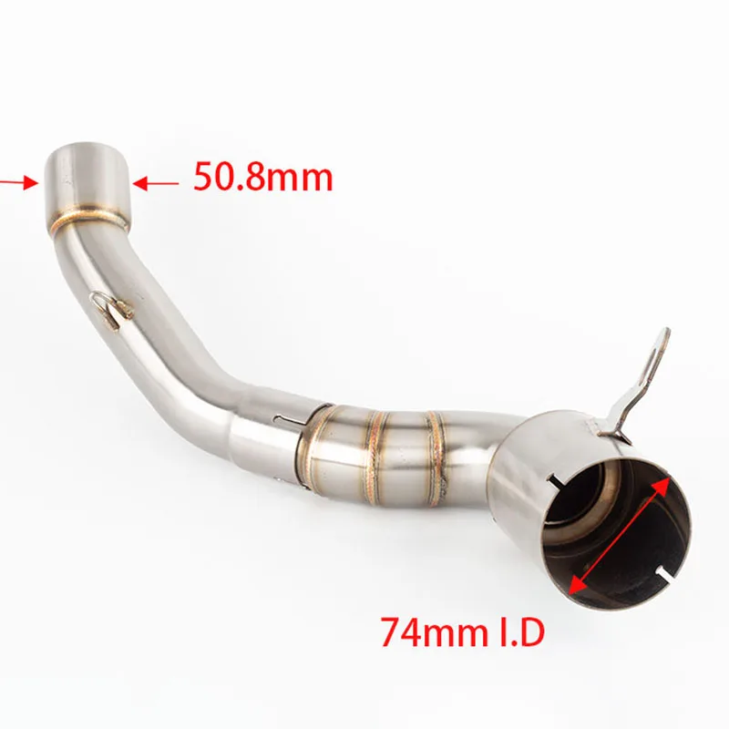 

For Duke 125 2021 Duke 250 21 Duke 390 Duke390 Escape Decat Pipe Motorcycle Exhaust Catalyst Delete And Mid Link Pipe