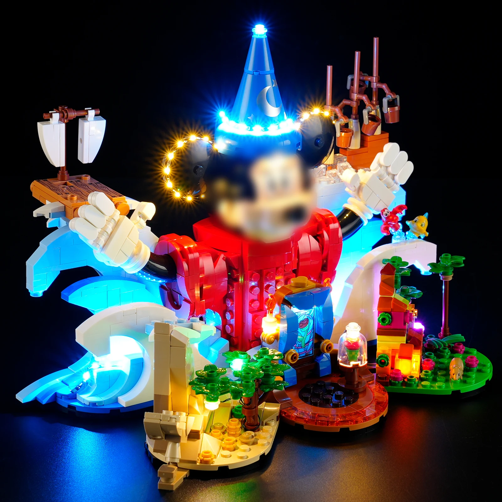 Светодиодное освещение HPROSPER 5 В (без модели) для LEGO 21352 Magic of Disney Light Up Your Building Blocks с