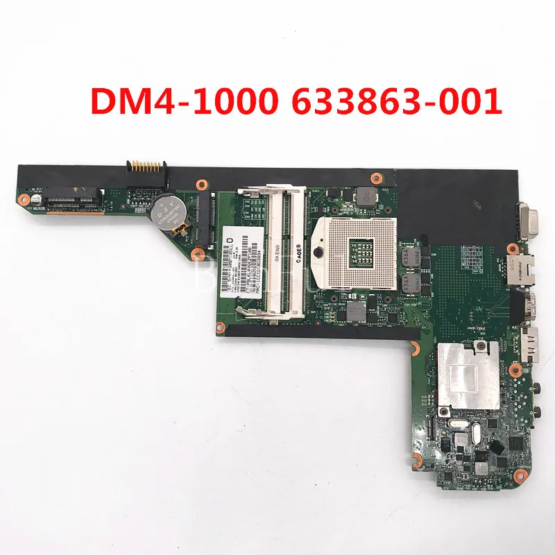 Mainboard 633863-001 633863-501 633863-601 For Pavilion DM4 DM4-1000 Laptop Motherboard 6050A2345401-MB-A03 100%Full Tested Good