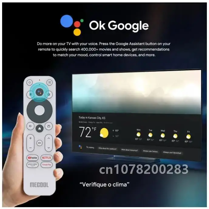Full HD 4K Android 11 TV Stick Mecool KD5 1 ГБ 8 Amlogic S805X2 Smart Box Двойной Wi-Fi Четырехъядерный Bluetooth