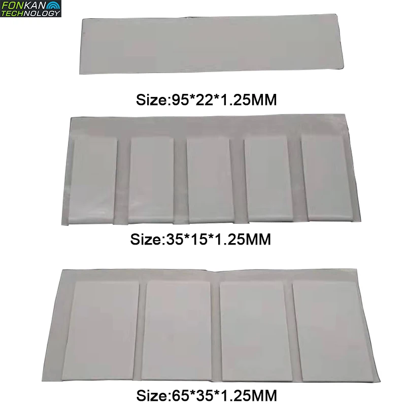 Гибкая этикетка UHF RFID клейкая наклейка медная бумага чип MR6 rfid антиметаллическая