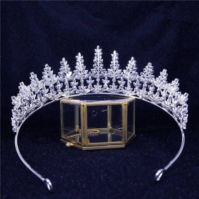 

Bridal petite hair accessories bow head jewelry Zircon