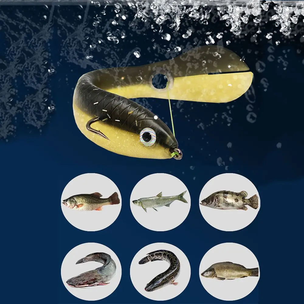 

Fishing Lures Fishing Equipment Bass Lures Fishing Stuff Simulation Loach Soft Bait Slow Sinking Bionic Swimming Lures