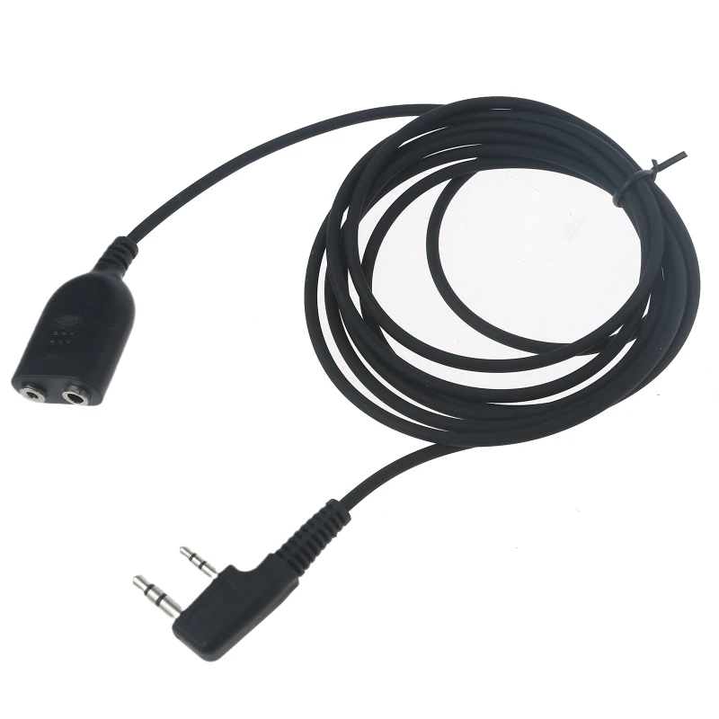 

ABCD K Тип 2 Pin штекер-гнездо микрофонный кабель для kenwood для BAOFENG UV-5R BF-888s рация сменный Удлинительный шнур