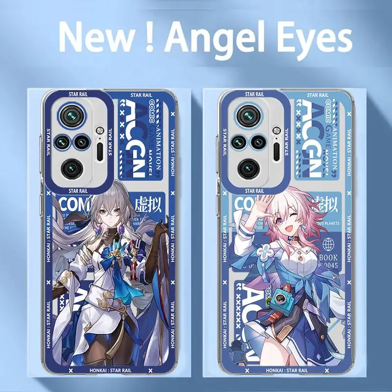 Чехол для телефона Xiaomi Redmi Note 10S 11 12 Pro 12S 13 8 9S 10 11S 11Pro противоударный чехол из ТПУ funda