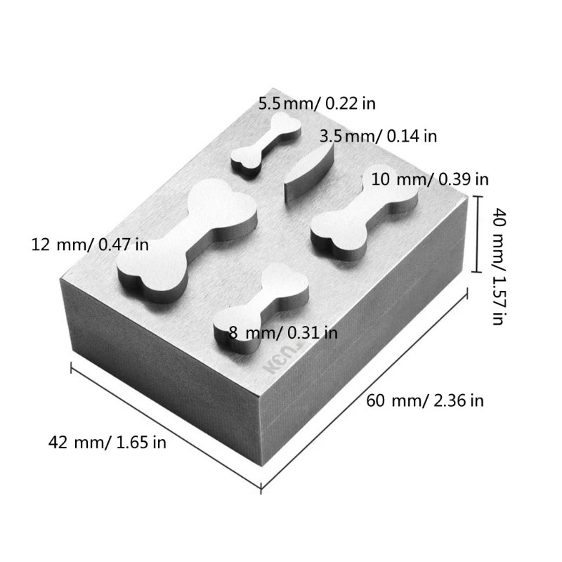 Эффективный инструмент для подготовки ювелирных изделий металлическая форма
