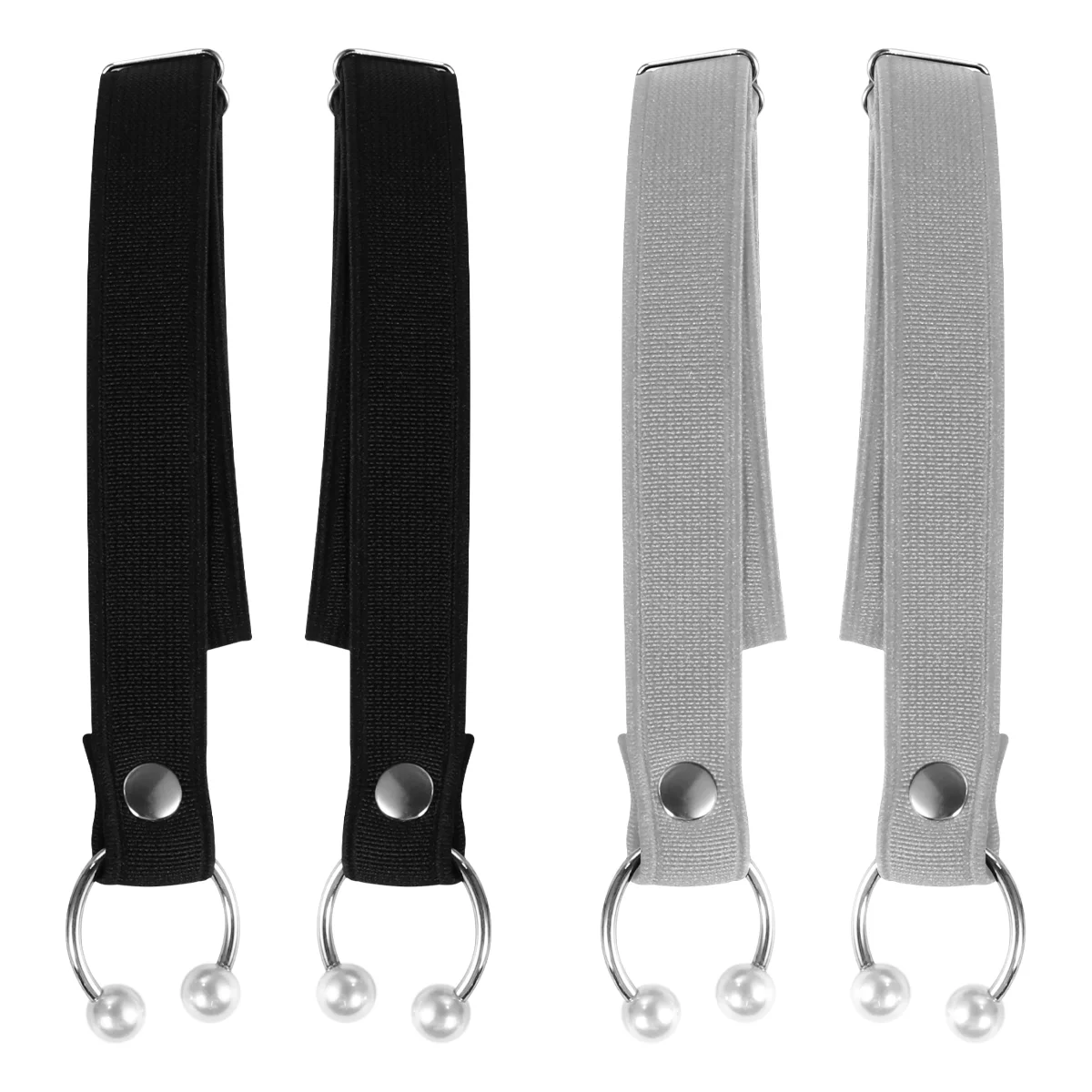 

2 Pairs Binding Straps Stretchy Anti Loose Shoes Band Shoes Straps for Heels