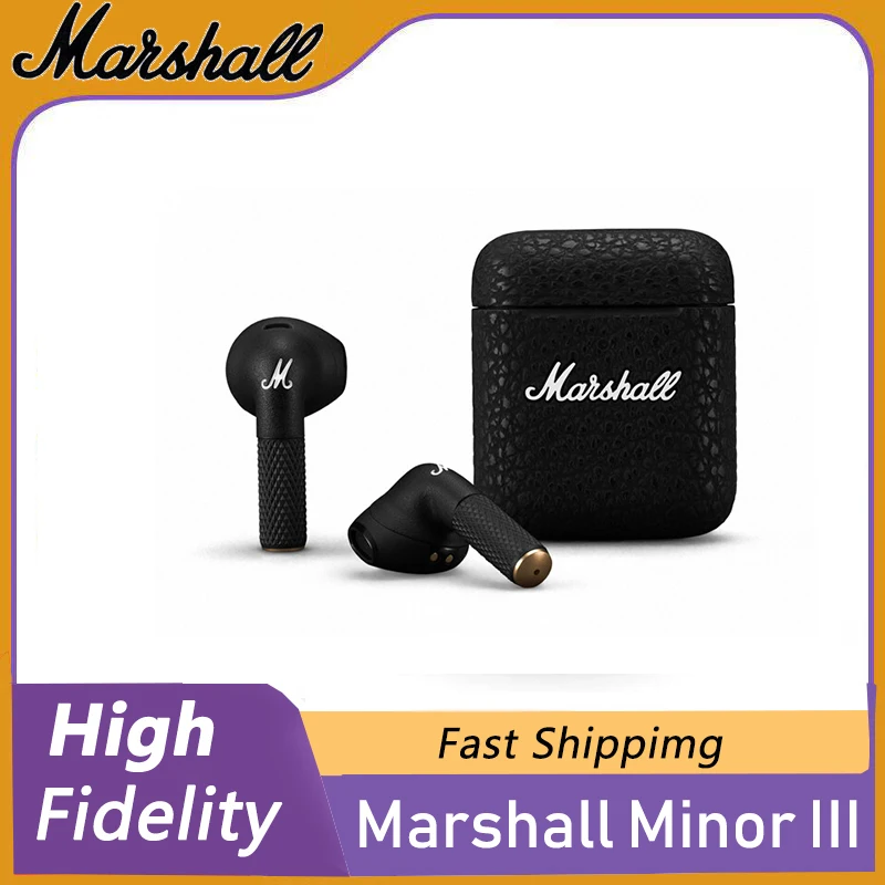 

Orignal Marshall Minor III True Wireless Earbuds (TWS) with Bluetooth