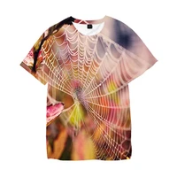 mens womens streetwear new summer 3d flower grass t shirt casual 3d printing t shirt plant flower tees