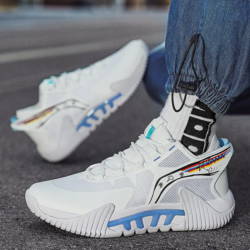 Quality Basketball Shoes Men Designer Platform Sneakers Cushioning Training Basketball Sneakers Men Women Outdoor Sports Shoes