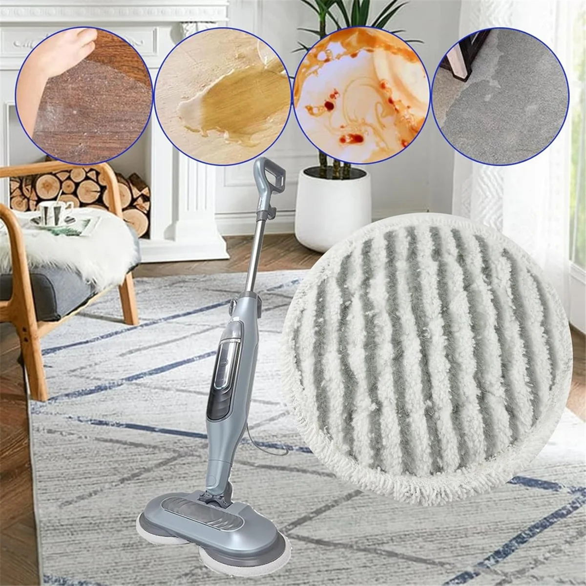 Сменные накладки для паровой швабры S7000AMZ S7000 S7001TGT S7201 S7005 S7020 серии аксессуары