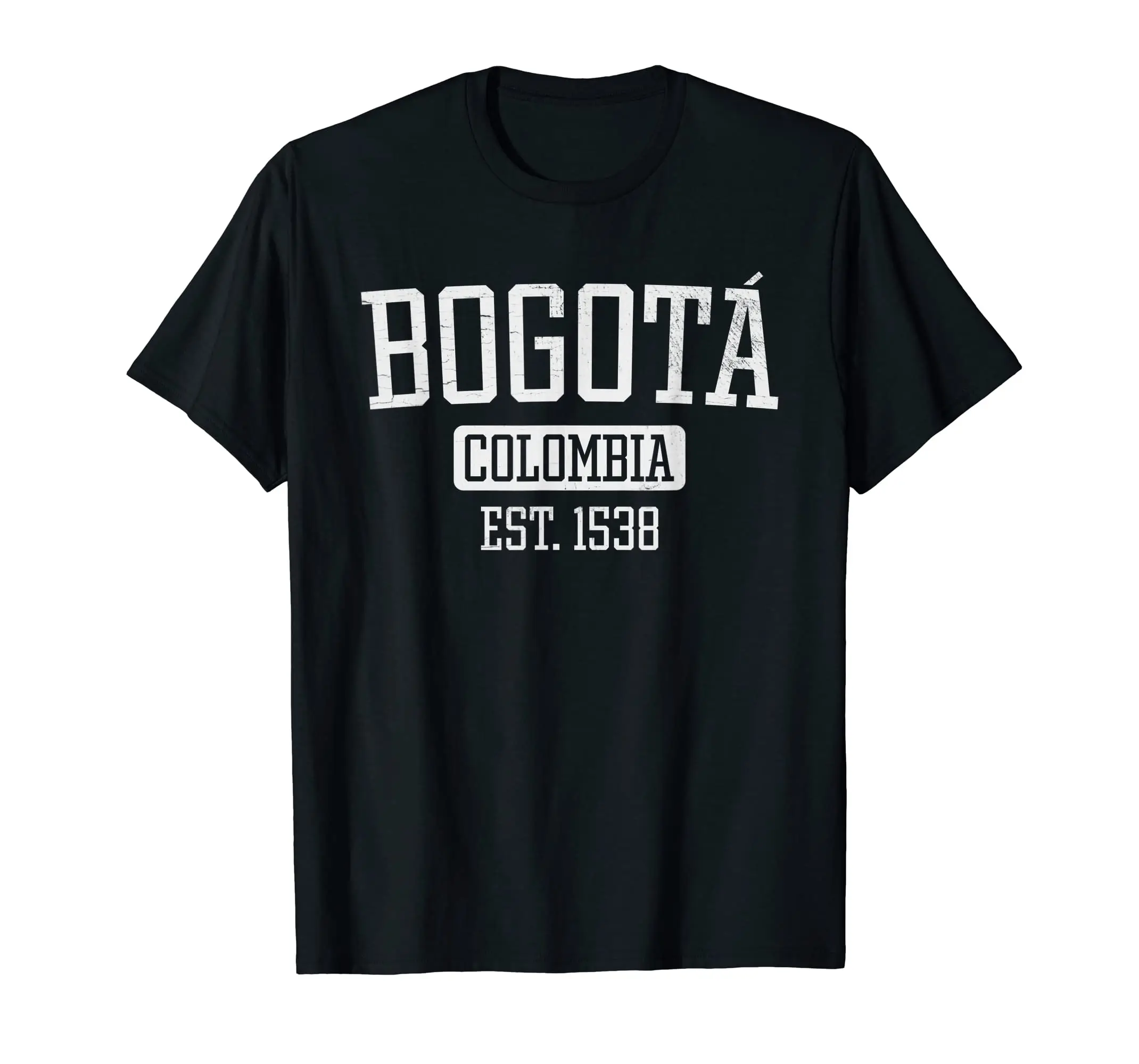 100% Cotton Bogota Colombia Est. 1538 Colombian Pride Souvenir T-Shirt MEN WOMEN UNISEX T Shirts Size S-6XL