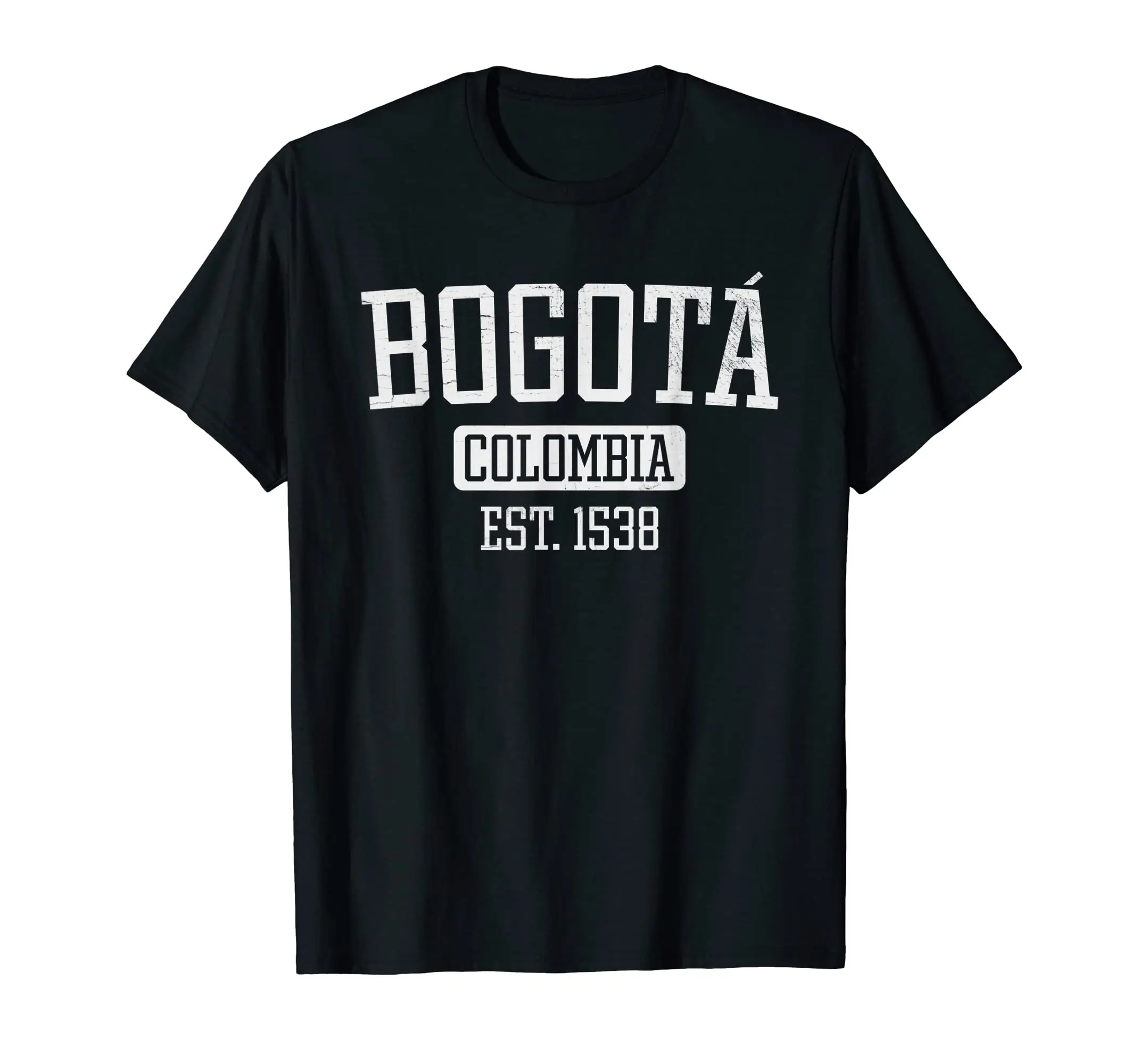 

100% Cotton Bogota Colombia Est. 1538 Colombian Pride Souvenir T-Shirt MEN WOMEN UNISEX T Shirts Size S-6XL