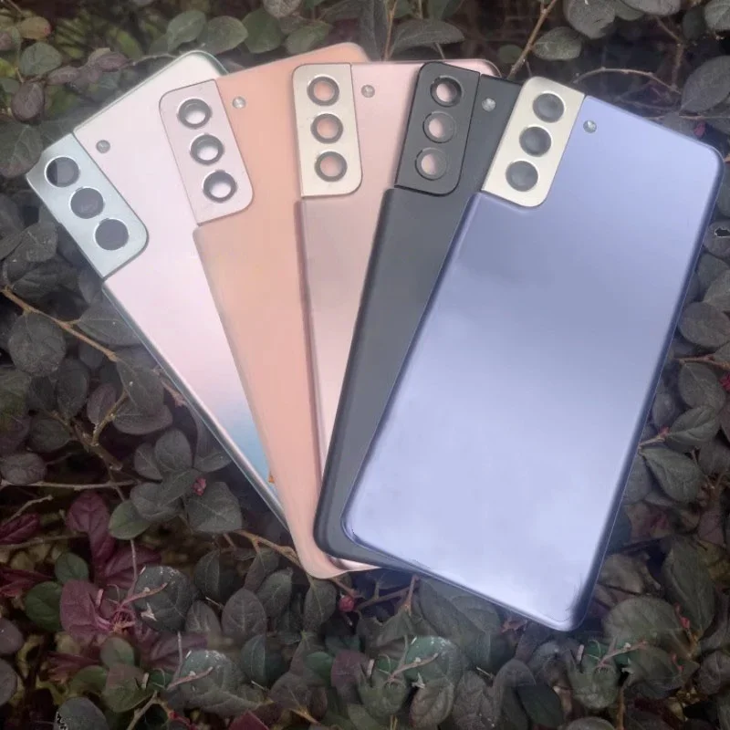 Задняя стеклянная крышка аккумулятора для Samsung Galaxy S21 + S21Plus S21Ultra SM-G991B/F/U G996U G998N