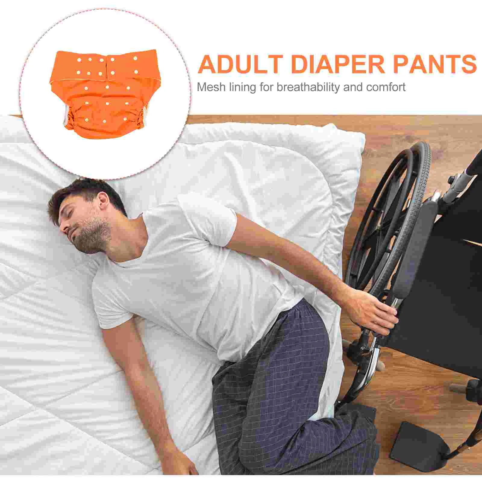 Боксеры для недержания мочи многоразовые трусы подгузники взрослых герметичные