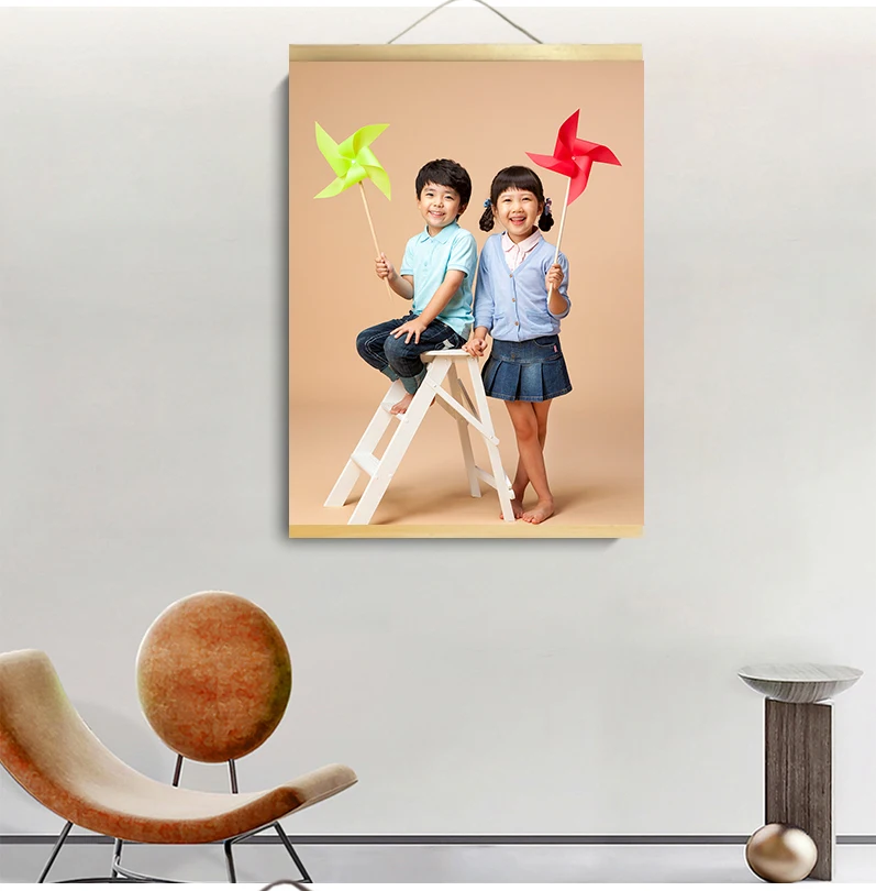 Изображения на холсте заказ любимое фото Семейный детский постер и настенное