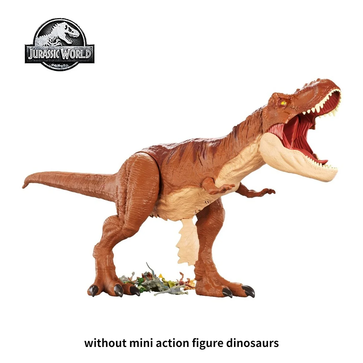 

Супер колоссальный мир Юрского периода, тираннозавр рекс, динозавр, экшн-фигурки, игрушки, открытый живот, гигантский укус, подарок для дете...