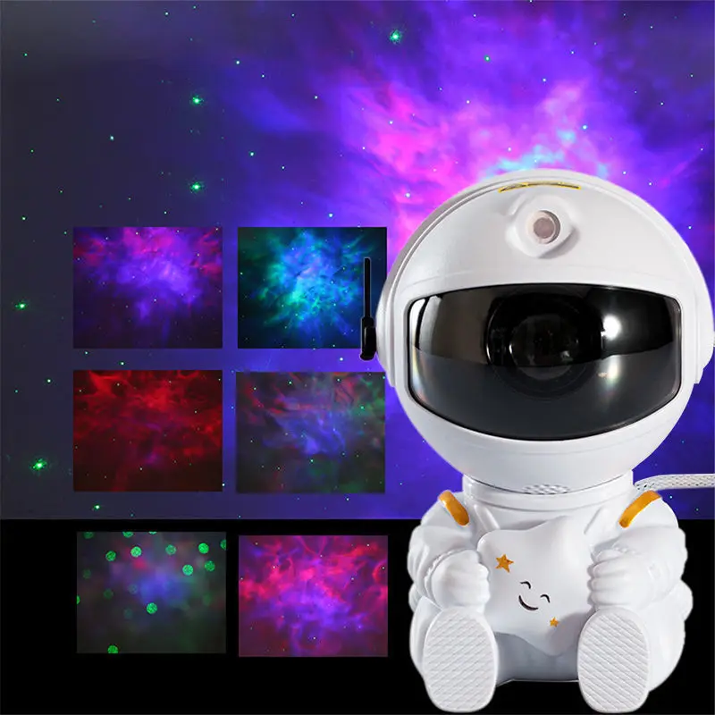 

NEW Astronaut Galaxy Starry Projector Night Light Star Sky Night Lamp For Bedroom Home Decorative Kids Birthday Gift