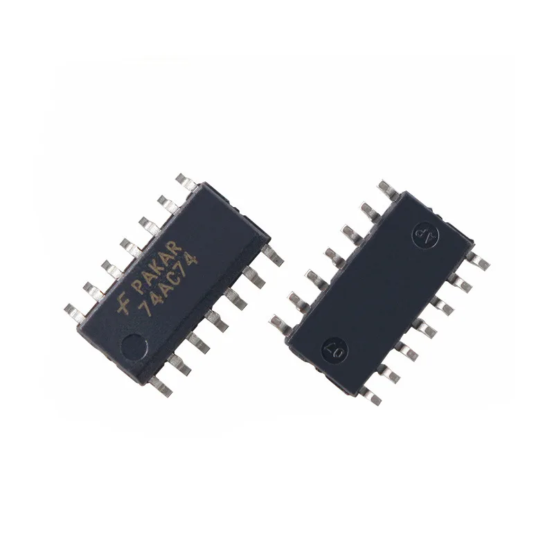 

New original 74AC74SCX silkscreen 74AC74 SOP-14 trigger chip