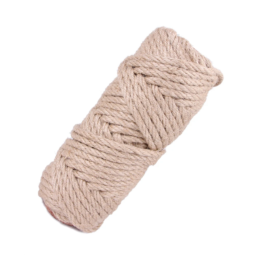 

Professional Sisal Rope High Strength Cat Tree Rope Woven Style Craft Strap