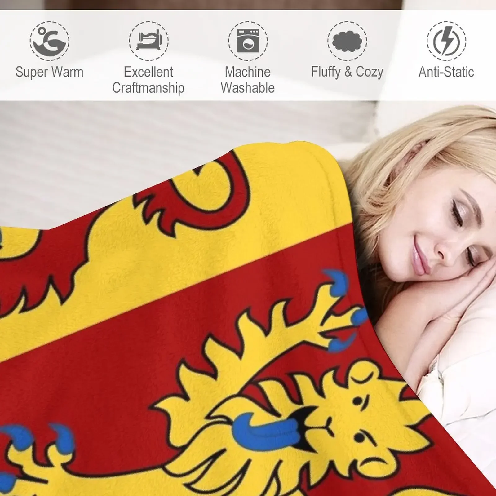 Baner Gwynedd | Флаг плед детское пляжное мягкое одеяло