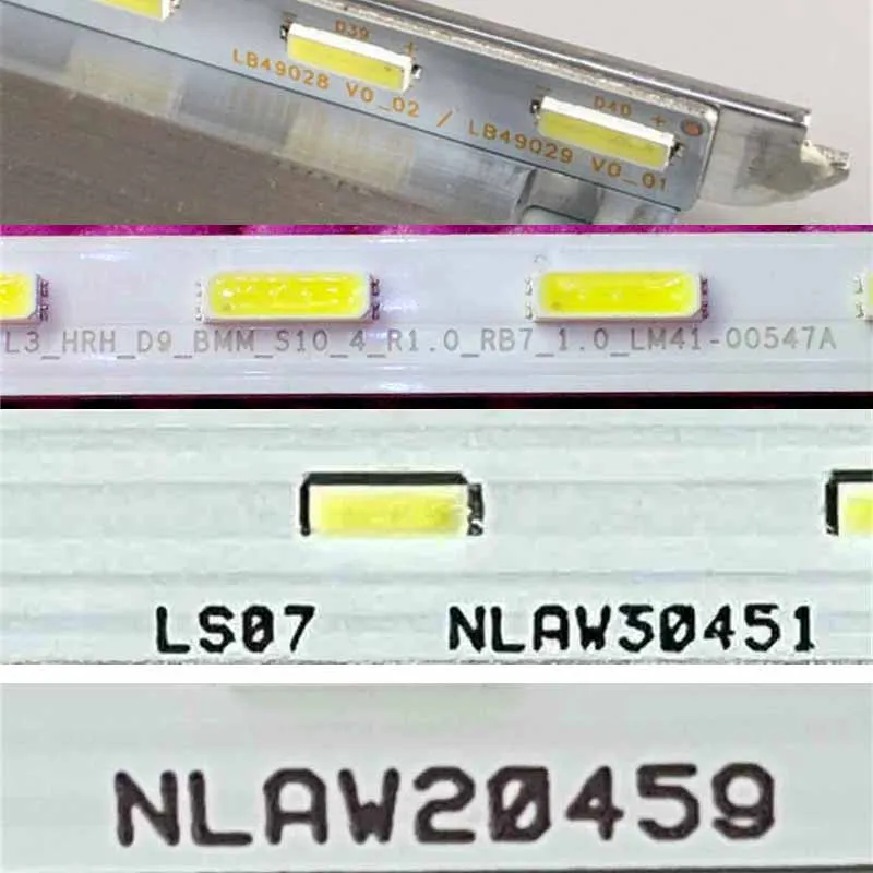 Светодиодная лента для подсветки SONY FW-49BZ35F KD-49FX8596 KD-49X7000F KD-49X7000G KD-49X7005 Bars LB49025